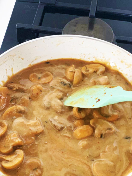 Dairy Free Creamy Mushroom Sauce Kitchen Chronicles by Aditi